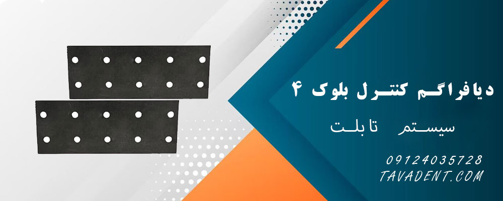 دیافراگم کنترل بلوک 4 سیستم تابلت